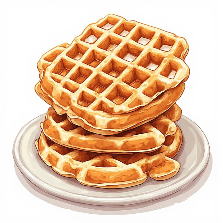 Gaufre sucré