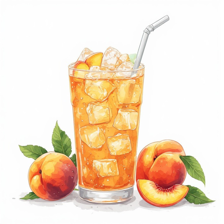 Thé glacé - Pêche